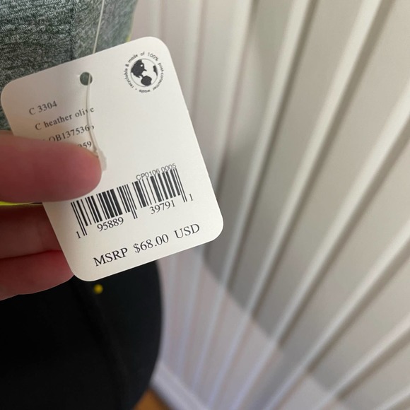 Free People Movement Yellow Gray Just Breathe Sports Bra Size XS - Picture 5 of 8